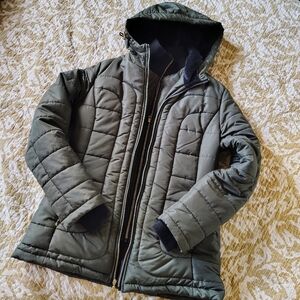 Details Intl Quilted Green Jacket